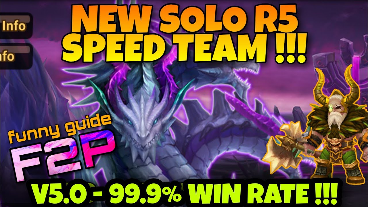 F2P NEW SOLO R5 V5.0 ULTRA STABLE+ !!! SUMMONERS WAR
