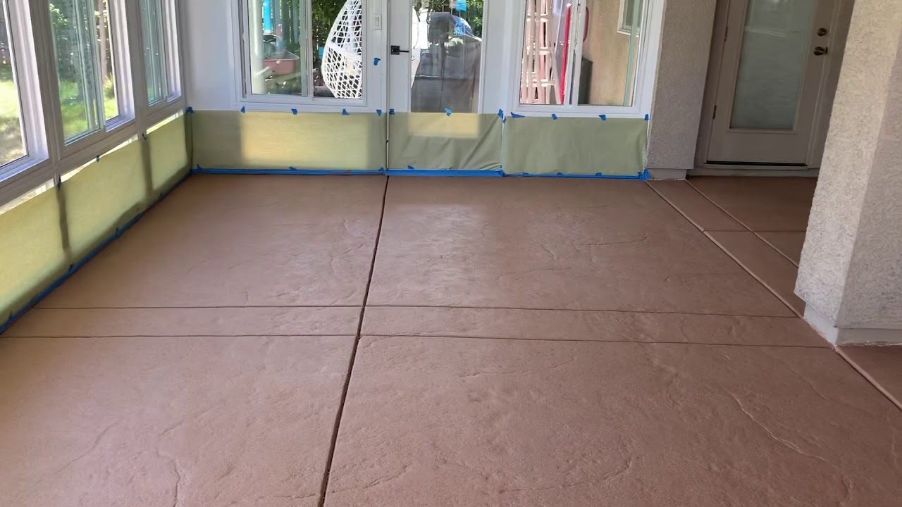 Part 2: Behr Granite Grip Application