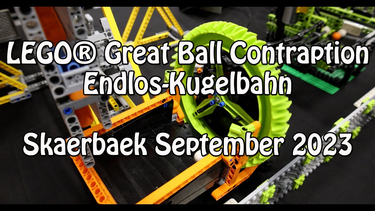 LEGO Great Ball Contraption in Skaerbaek 2023 (GBC) - Die große LEGO-Kugelbahn