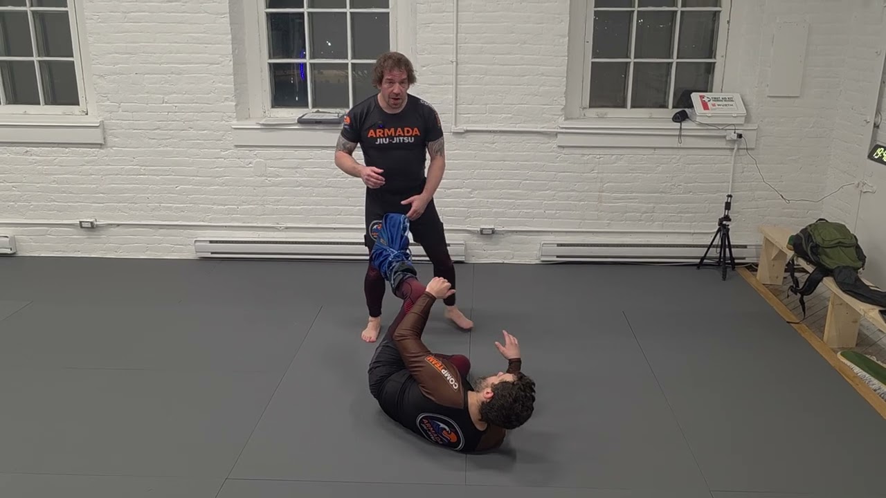 How to train with an injured partner in BJJ with Eric and Jimmy