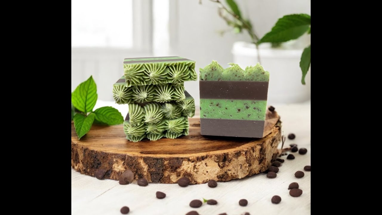 Mint Chocolate Chip Soap