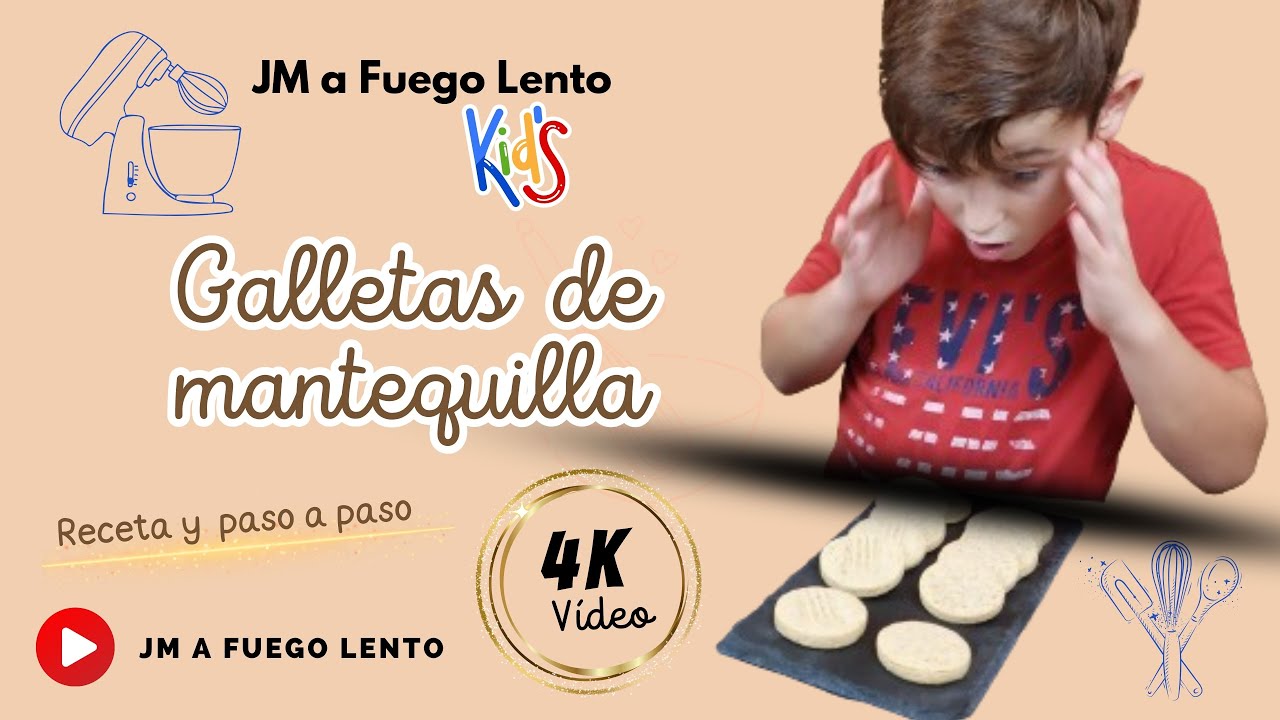 GALLETAS DE MANTEQUILLA en 20 Minutos: ¡Te Enamorarás! 💛🍪 | JM a Fuego Lento