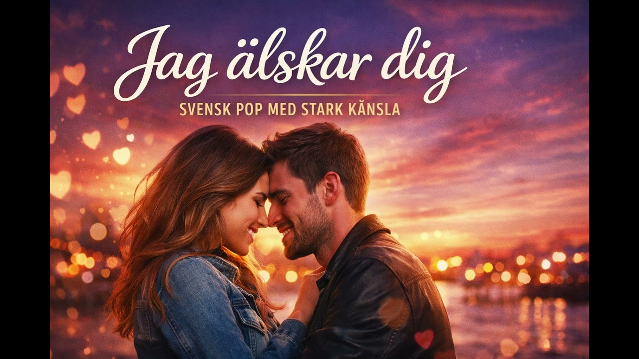 Jag älskar dig – Svensk pop med stark känsla (original)