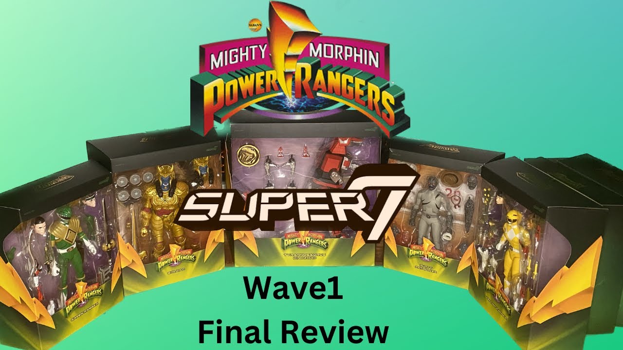 Final Thoughts on Super7 MMPR Wave 1 Ultimates &ndash; Worth the Hype?