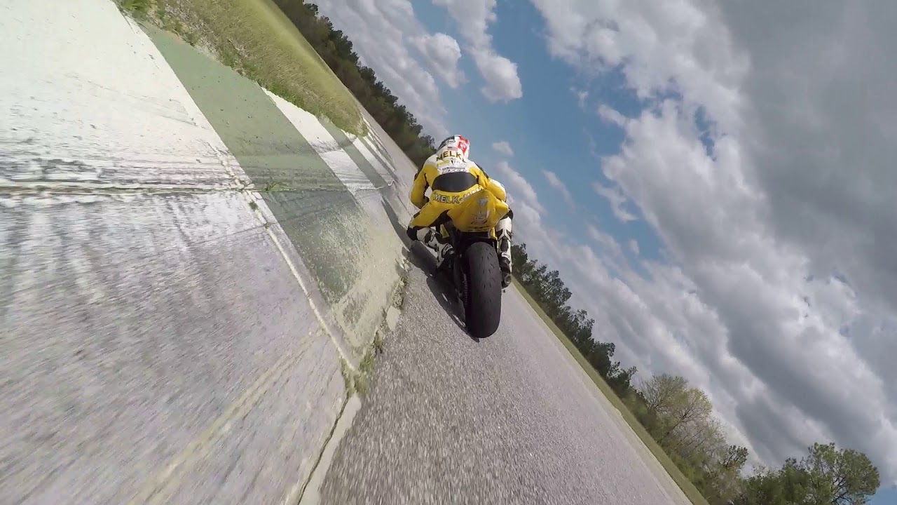 Carolina Motorsports Park CCS Middleweight Superbike  Bryan Land # 491 4-14-2018