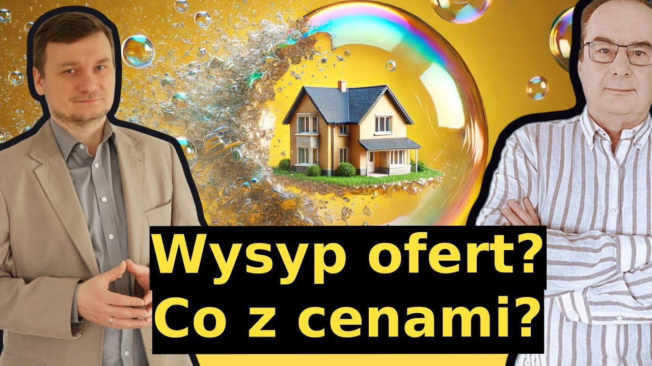 Mieszkania - ofert więcej a ceny nie spadają gwałtownie - czy pęknie bańka nieruchomości