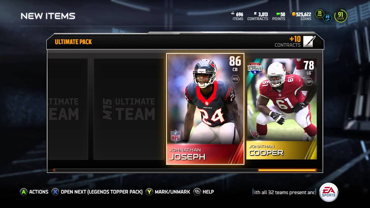 Madden NFL 15 - MUT Ultimate Pack Bundle Opening