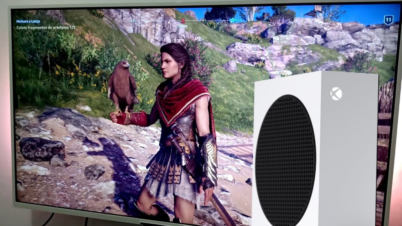 Xbox Series S 4K ou 120 FPS | Testes em TV 1080p Configurada Para 1440p