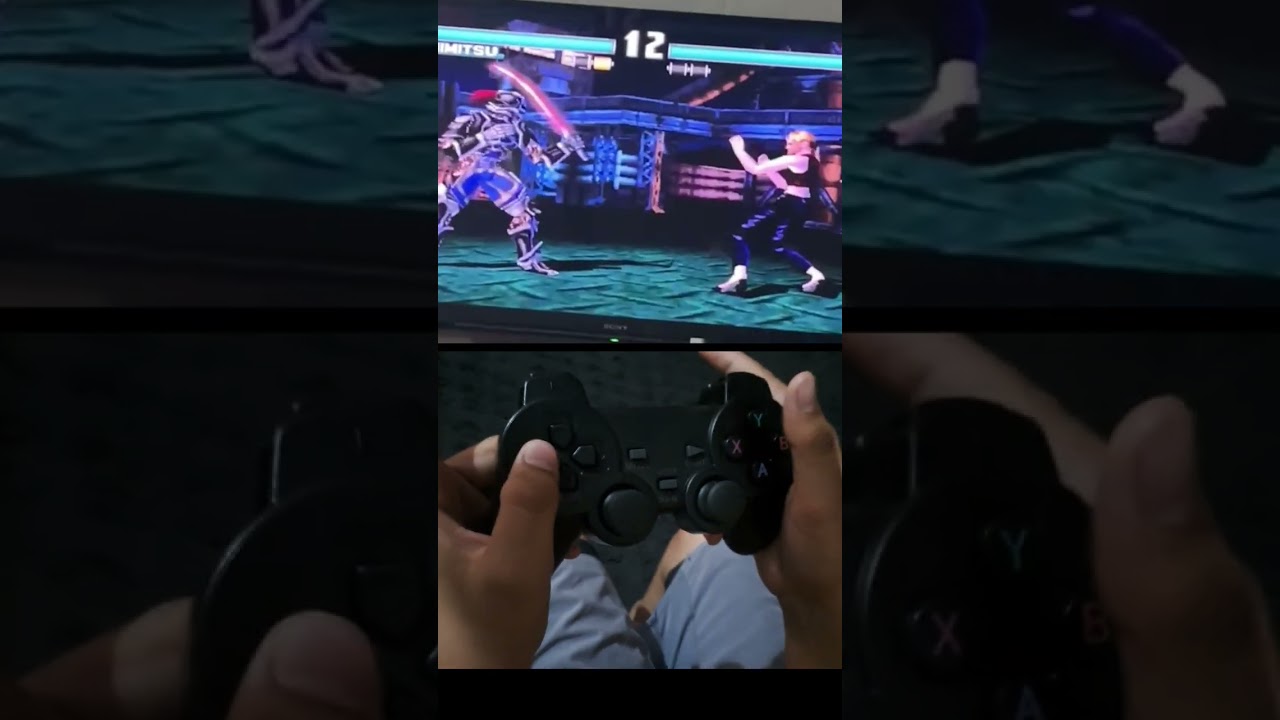 how the yoshimitsu uses his Sword tutorial #tekken3