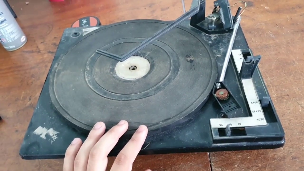 Restauração Toca Discos BSR - Desmontagem, Manutenção Mecânica (Parte 1/3)
