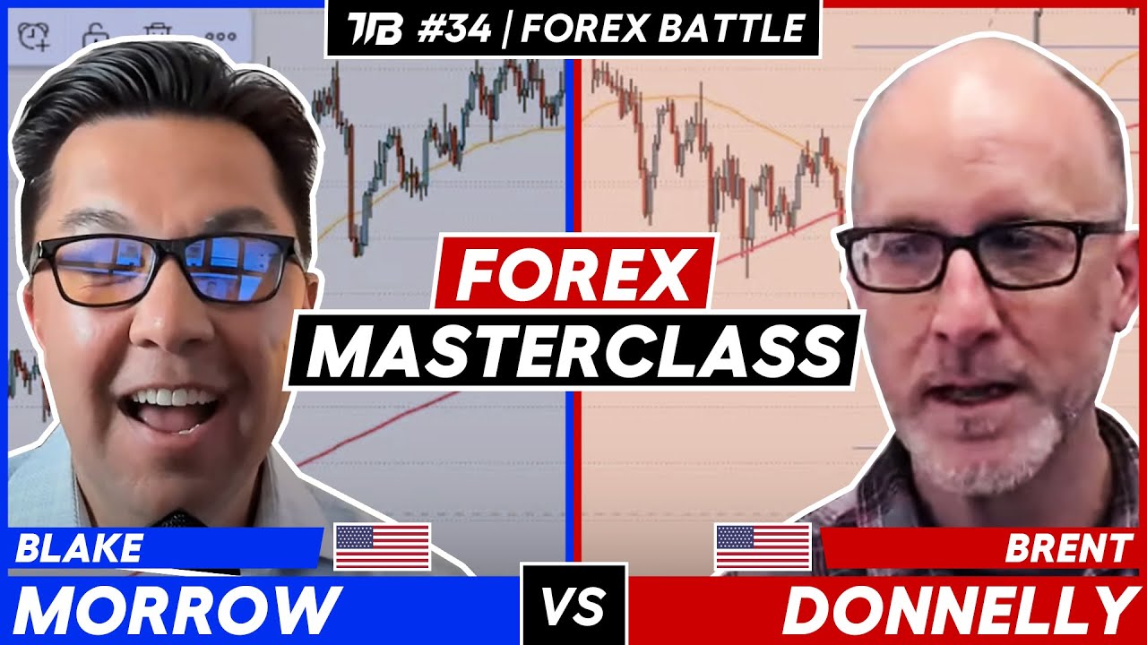 Blake Morrow vs Brent Donnelly |  TTB #34 | Forex MasterClass