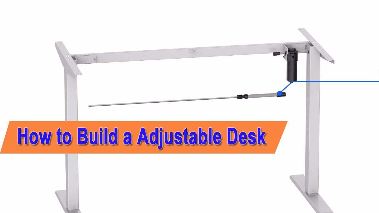 How to Build a Standing Desk /Electric Height Adjustable Desk | CTT-D08-R03 Overview