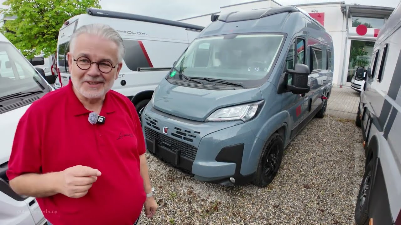 Wohnmobile 2026 Der beste Mini Kastenwagen der Welt  La Marca Challenger F&S 600 mit Karl und Kurt