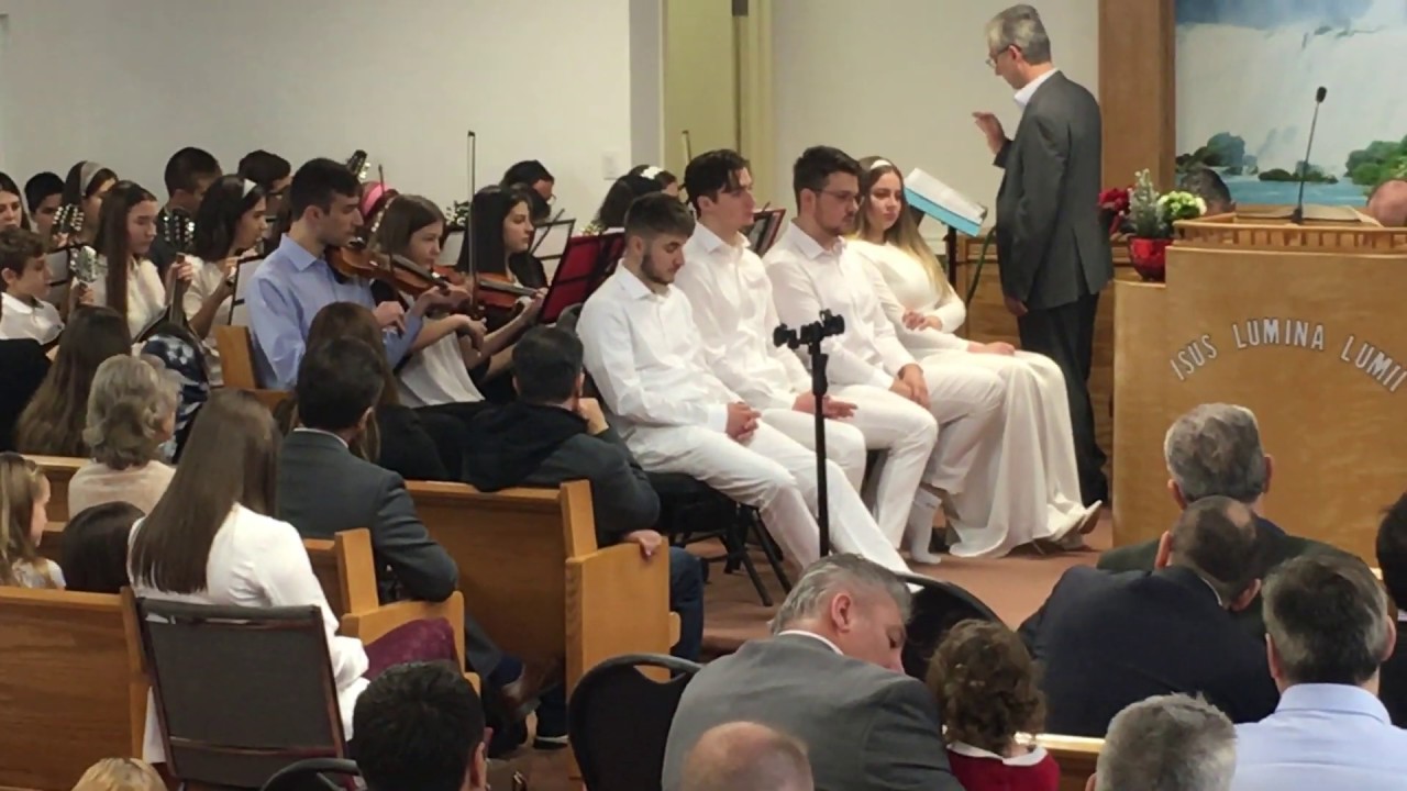 orchestra botez in apa bethel montreal 08 dec 2019