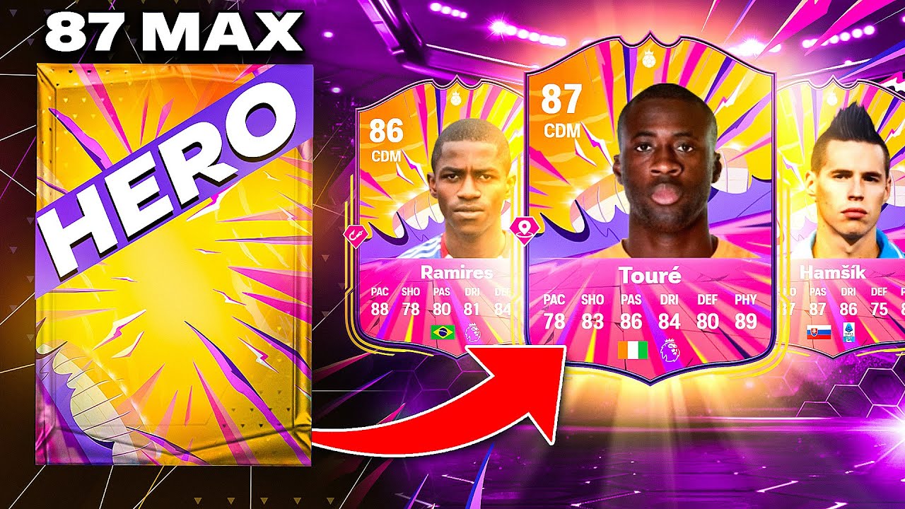 I Opened 30 x Max 87 Hero Upgrade Packs in FC 25!!