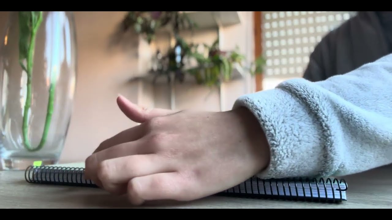 MY FIRST ASMR VIDEO :) LOFI STYLE