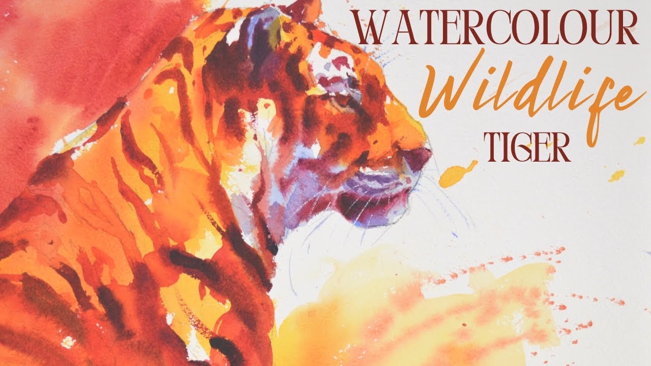 painting ANIMALS in watercolors