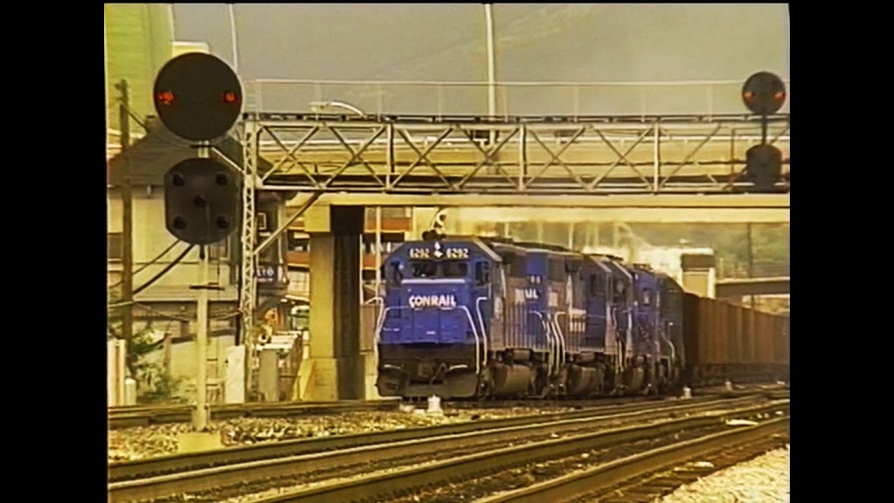 1988 Conrail / Amtrak  Action, Altoona PA