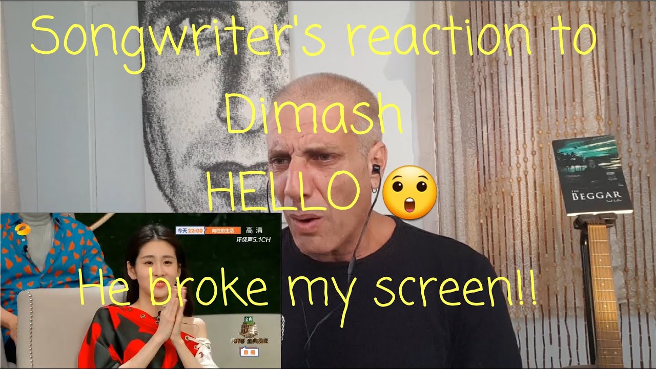 Songwriter Reacts/Review to Dimash HELLO.