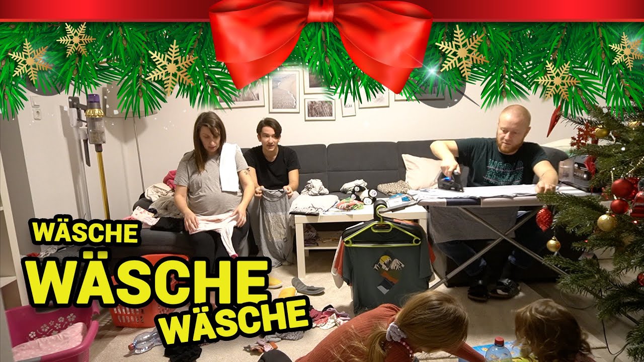 Wäsche falten, Lebensmittel einkaufen, Kekse backen | Weihnachten mit Familie Diamanta 🎄