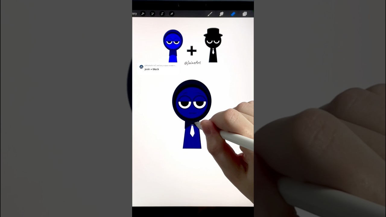 Jevin + Black Sprunki Mix Incredibox | Who next? #spunki #incredibox #jevin #shorts