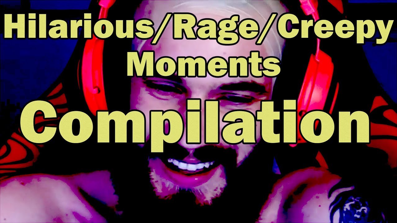 Pewdiepie's Hilarious/Creepy/Rage Moments of Getting Over It Compilation