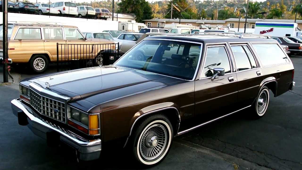Ford Crown Victoria LTD Station Wagon Break Estate 1987 года, 1 владелец, небольшой пробег