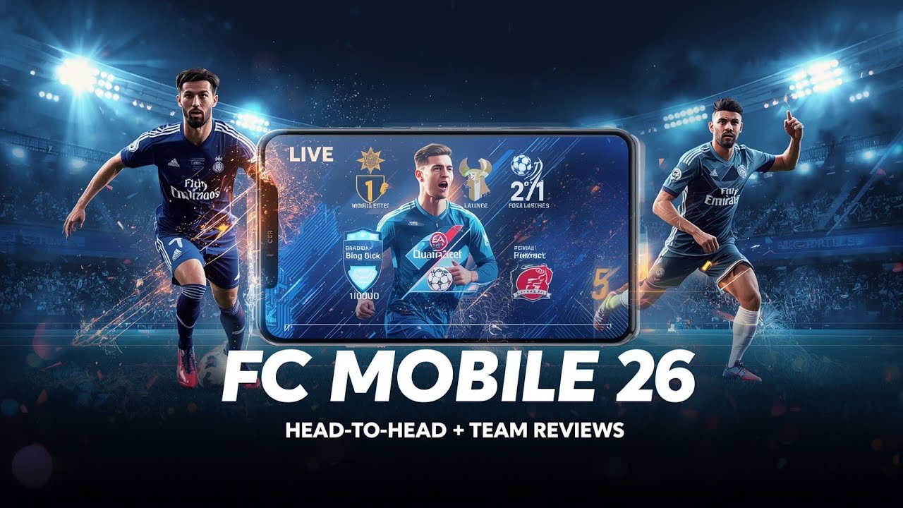 LIVE 😱 Team Reviews | H2H Matches |  LIVE FC Mobile FC26) | FC Mobile