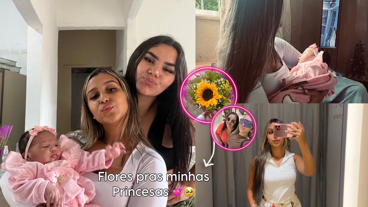 Vlog: Dia de encontrar minha afilhada🥹🌻 - Rayssa Oliveira 