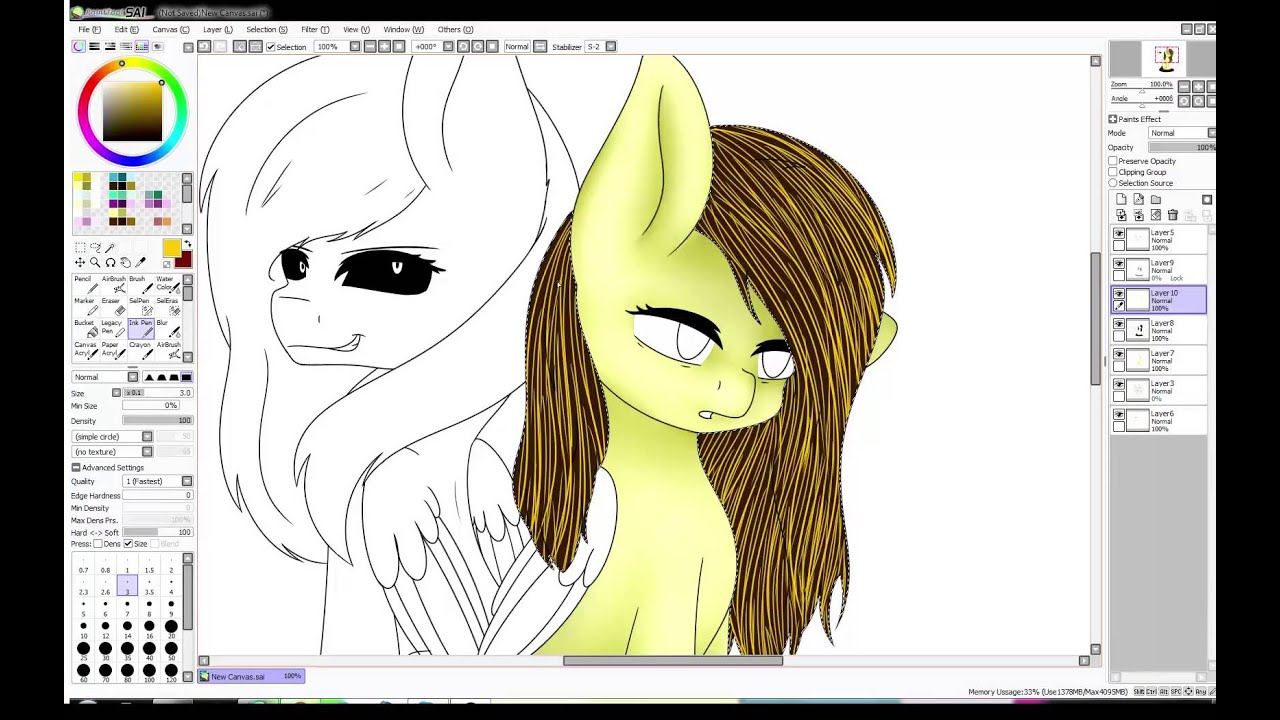 Shadow - MLP SpeedPaint