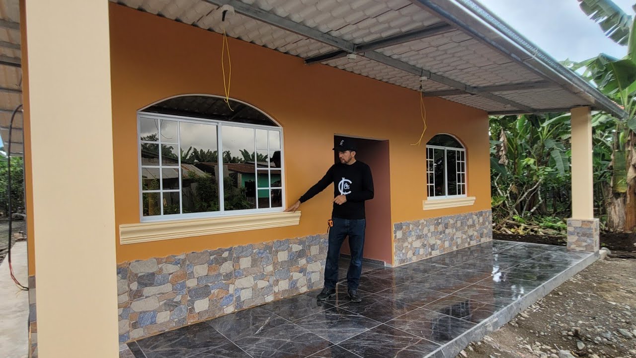Asi quedo la CASA de 80 m2 🏡. Cuanto costo hacer esta chulada.
