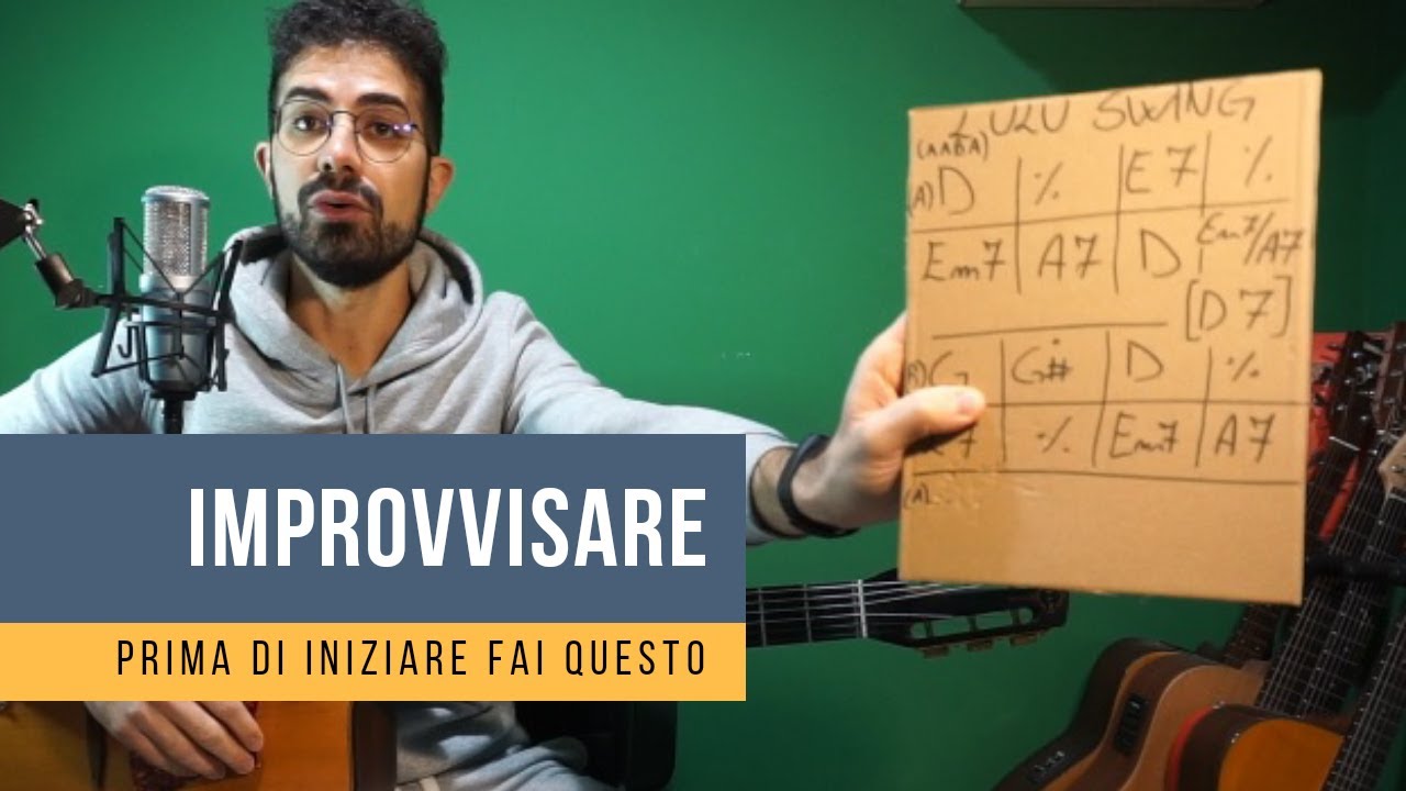 La prima cosa che devi sapere prima di iniziare ad improvvisare su un brano jazz
