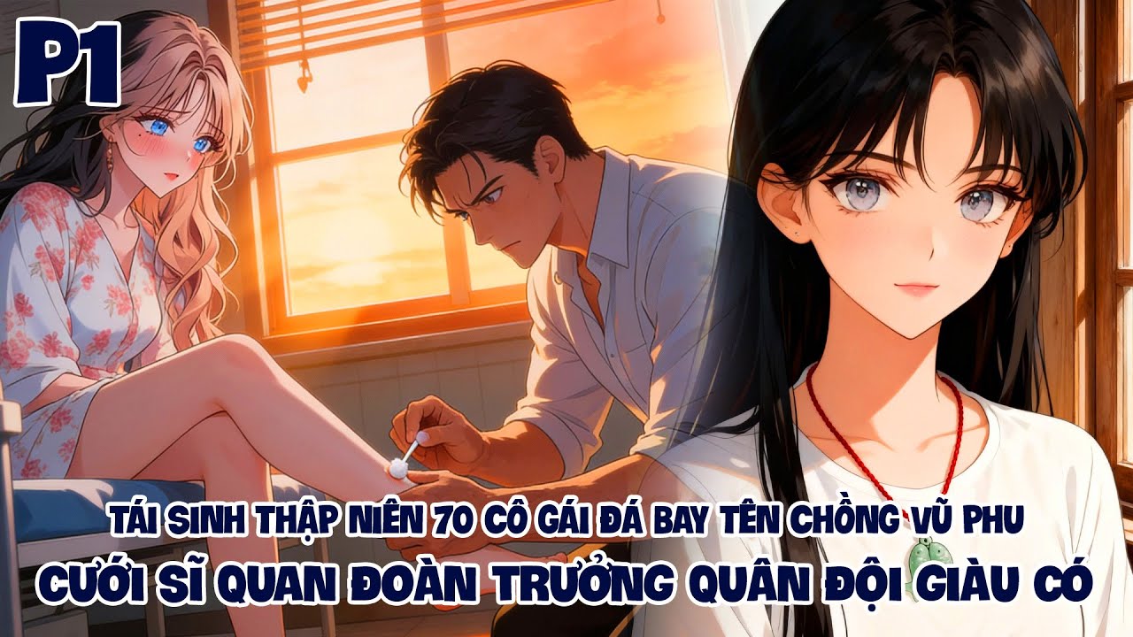 TÁI Sinh Thập Niên 70 Cô Gái Đá Bay Tên Chồng Vũ Phu Cưới Sĩ Quan Quân Đội  Giàu Có P1