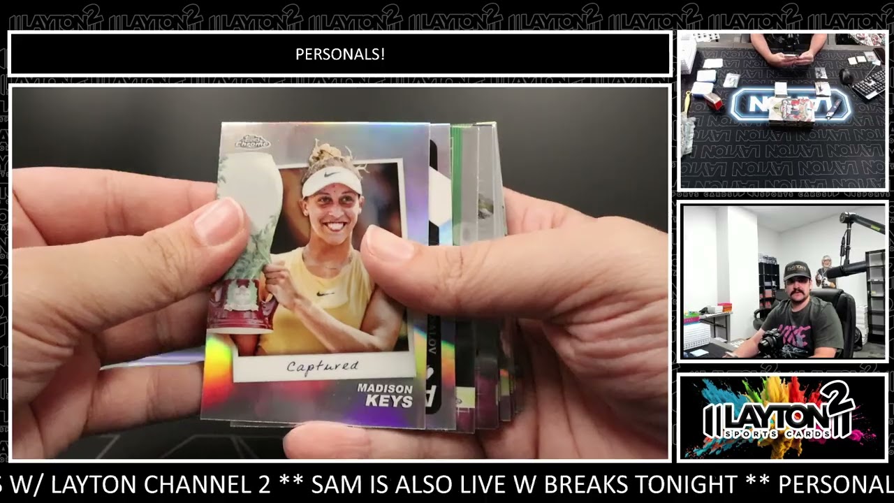 4 Boxes Of 2024 Topps Chrome Tennis Hobby For Don G
