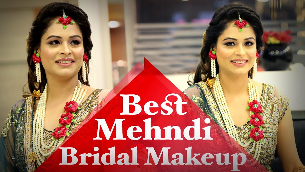 Bridal Makeup Tutorial For Mehendi Function | Best Indian Bridal Makeup Videos | Krushhh by Konica