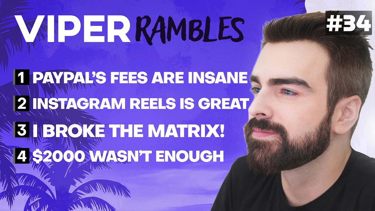 $2000 Discount Was Not Enough for Him | Viper Rambles #34