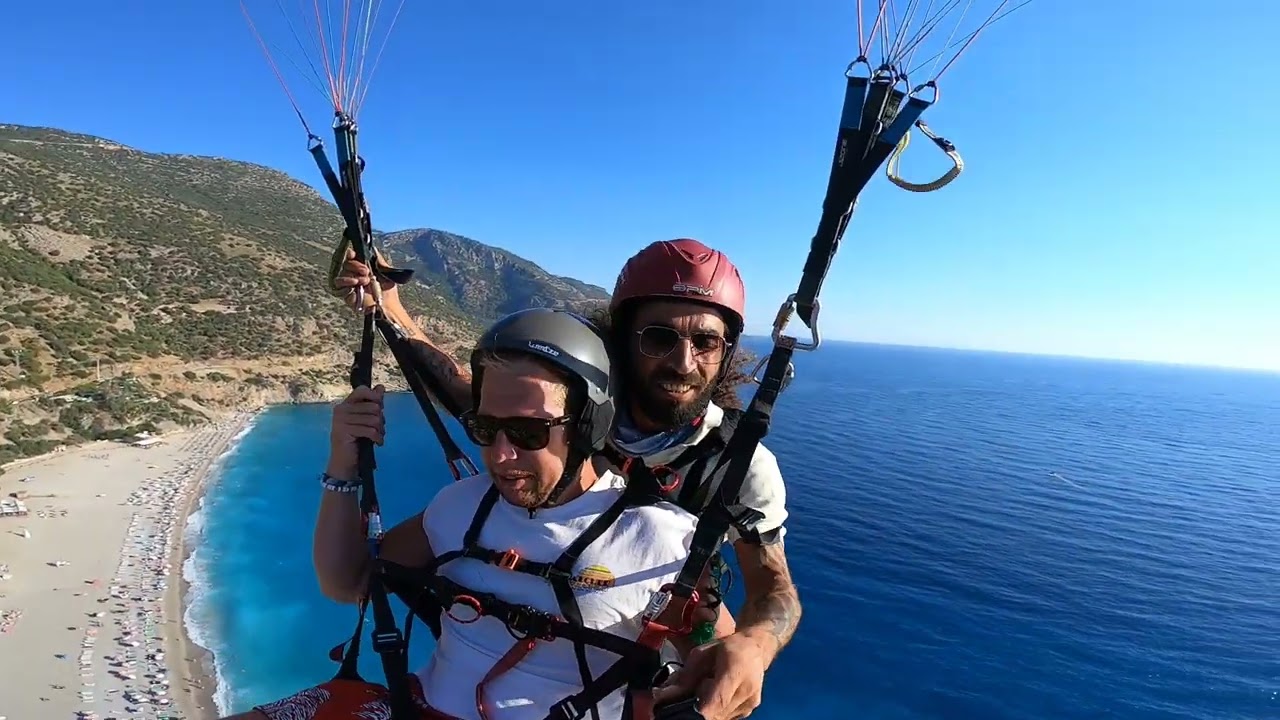 Ölüdeniz Paragliding: Motion Sick/ Throwing up