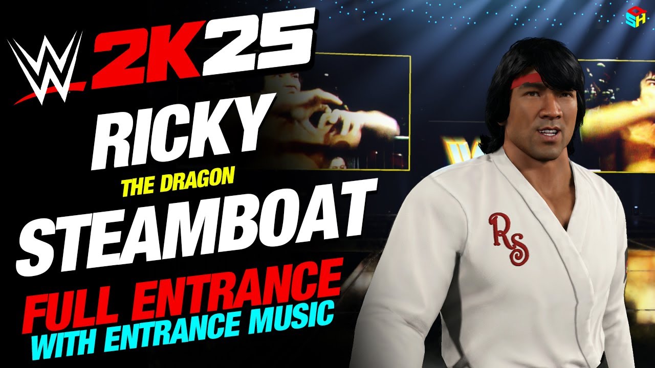 RICKY STEAMBOAT WWE 2K25 ВХОД - 