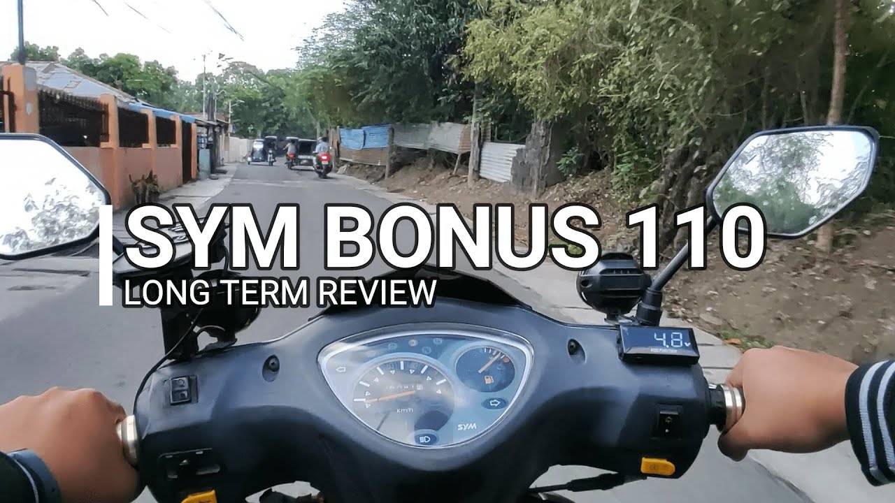 SYM BONUS 110 LONG TERM REVIEW