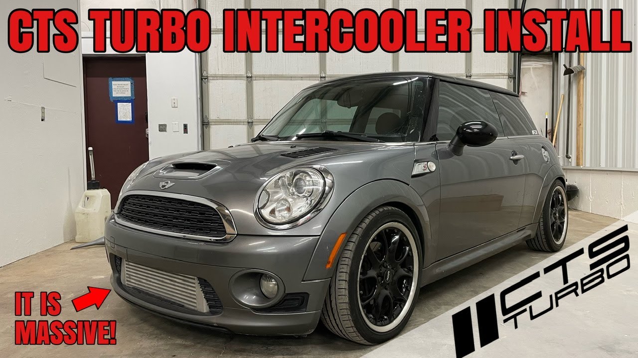 Установка интеркулера R56 CTS Turbo