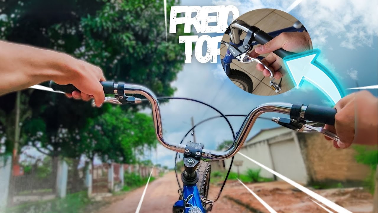 Como deixar o Freio da bike montadinha top pro grau