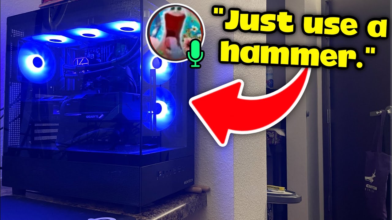 My Friends *TRIED* To Help Me Build My FIRST PC! Did It Work?