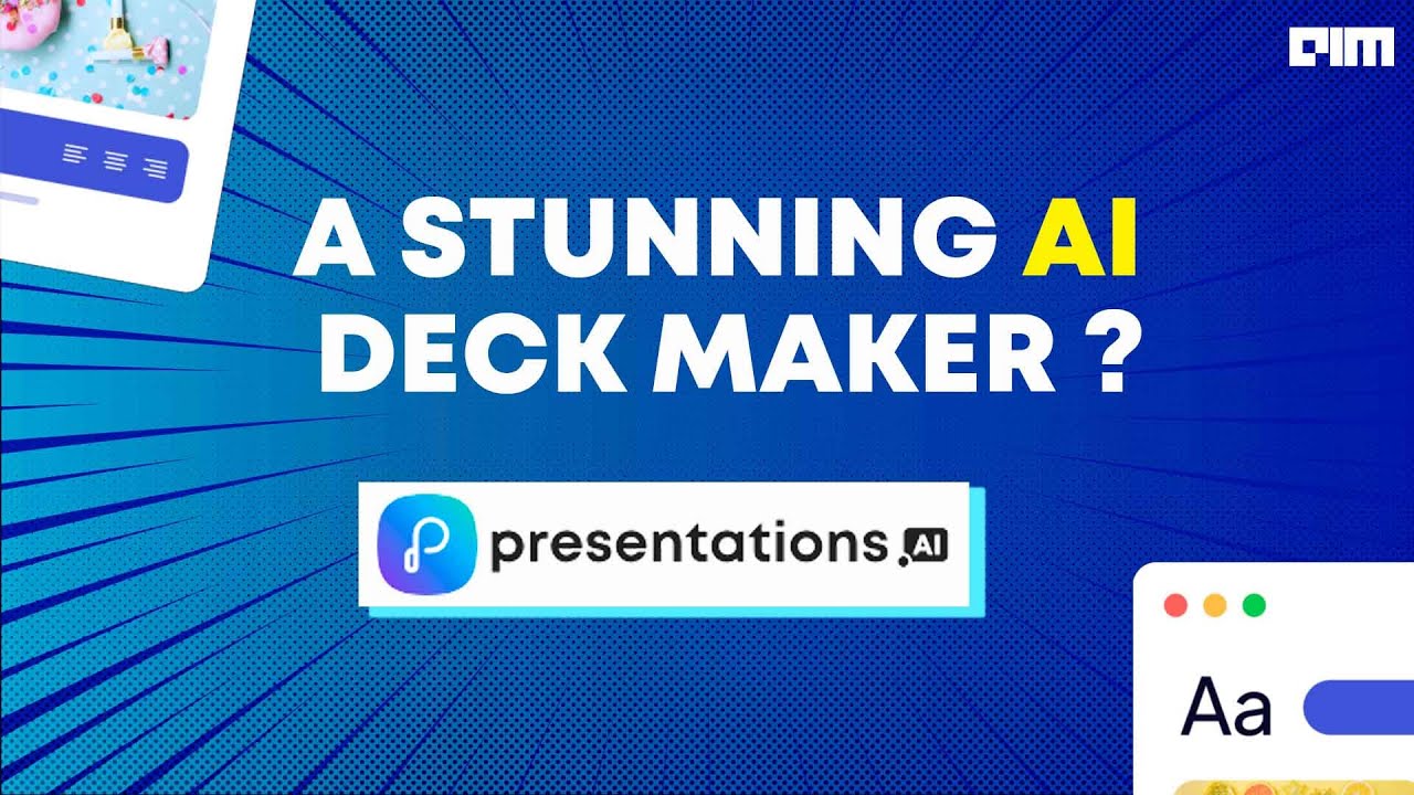 How to create a perfect slide deck with AI | Presentations.ai demo