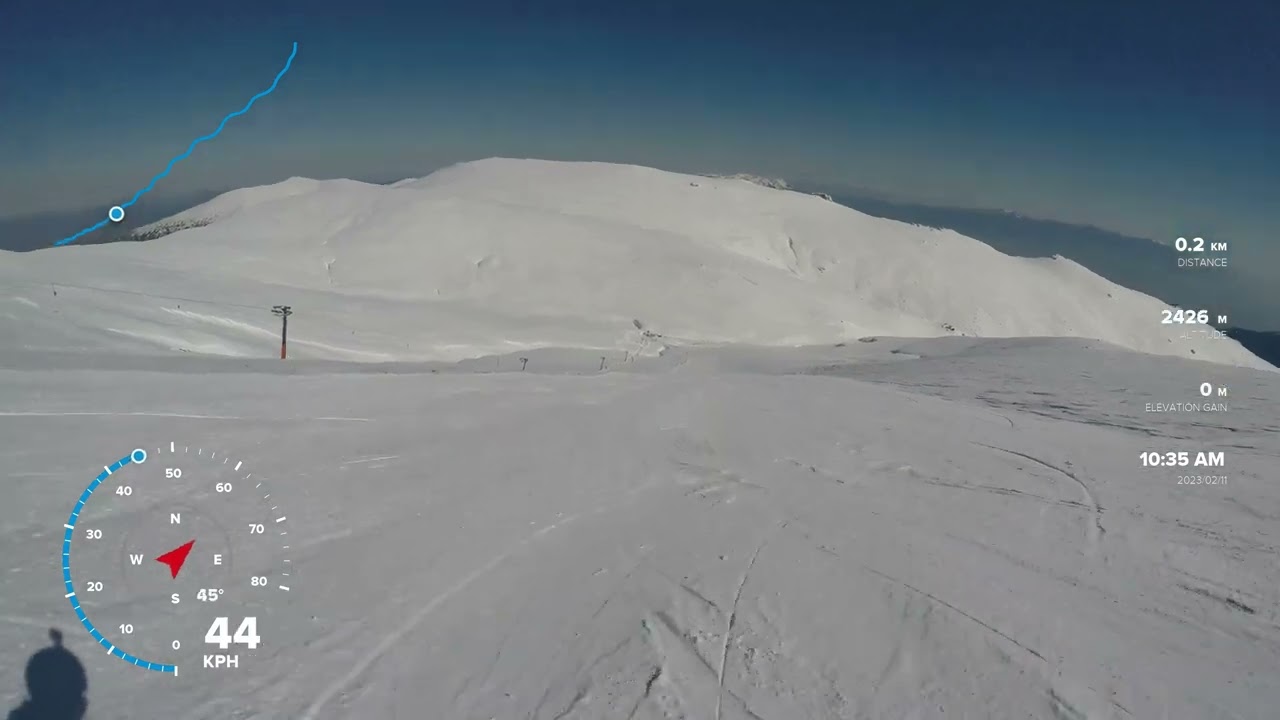 Kaimaktsalan Voras - Ski Slope 6 - Kremasi