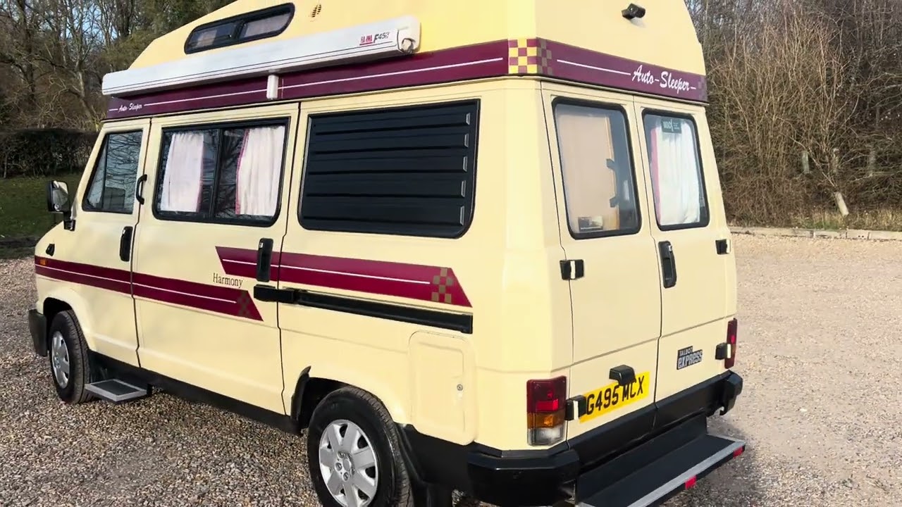 Talbot Express Auto Sleeper Harmony 1990 - Bradley James Classics