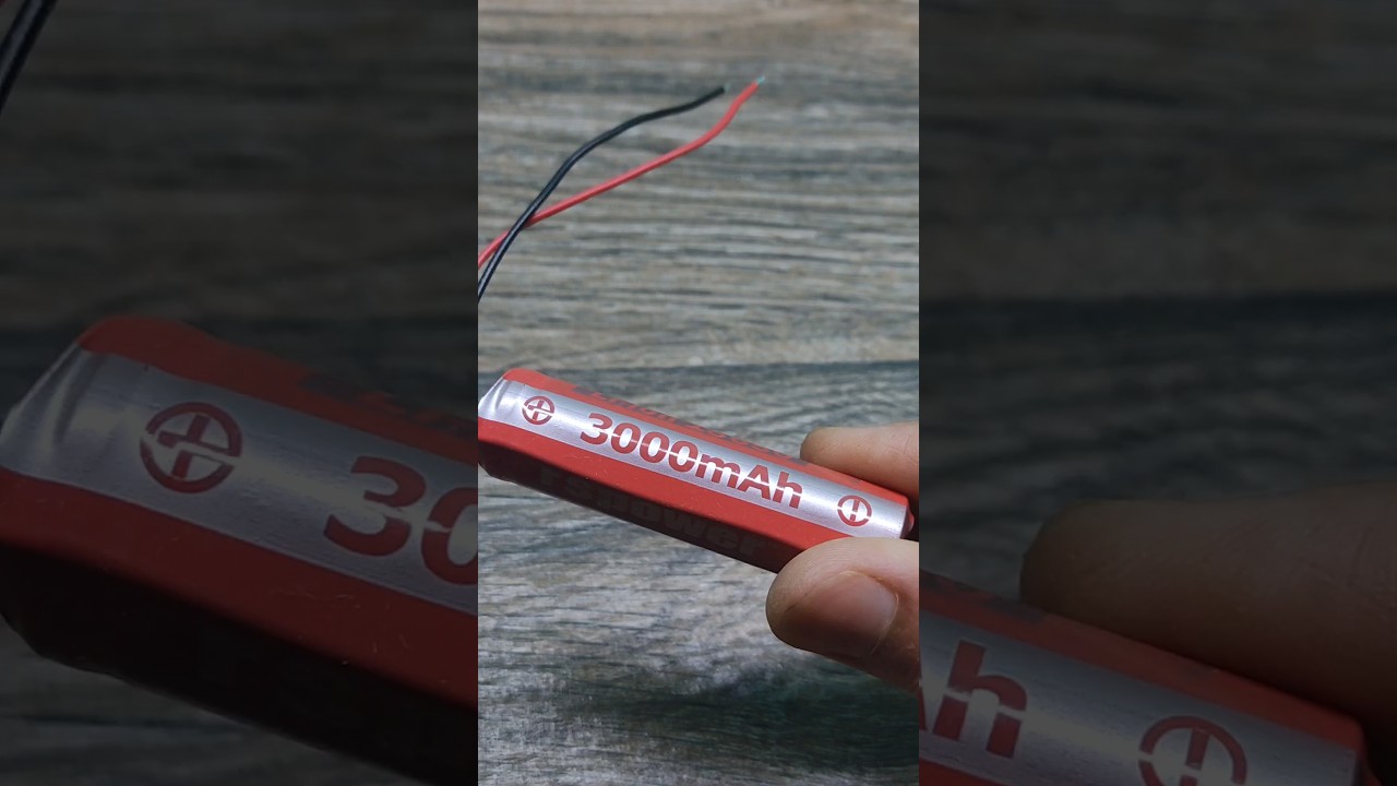 3000 mah Battery Light #shorts