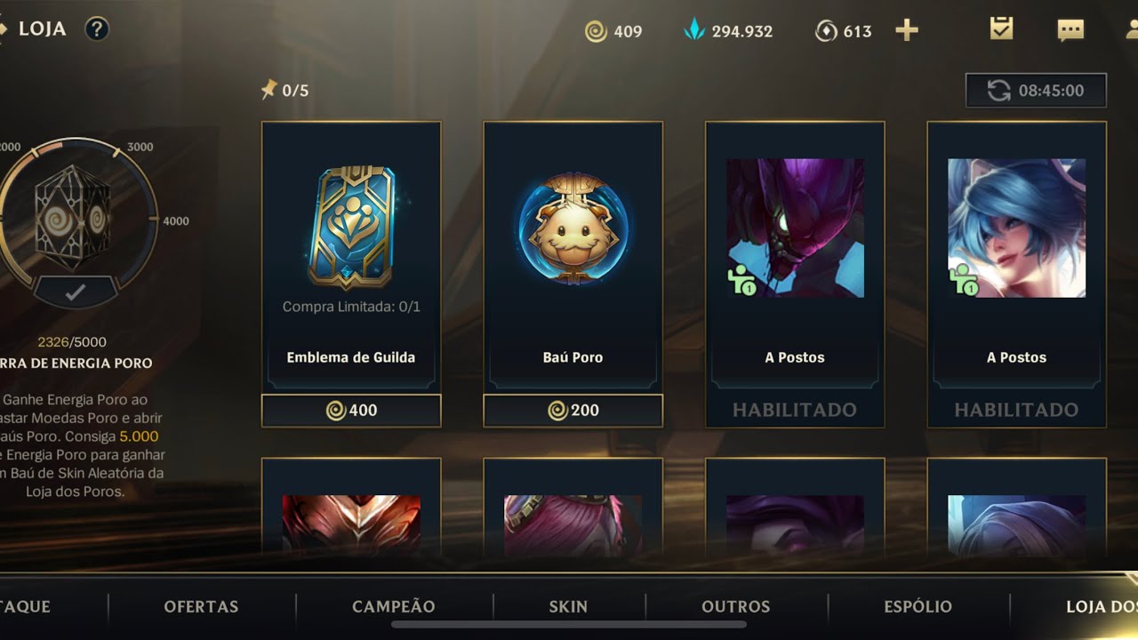 WILD RIFT - GASTANDO 10,000 Moedas Poro