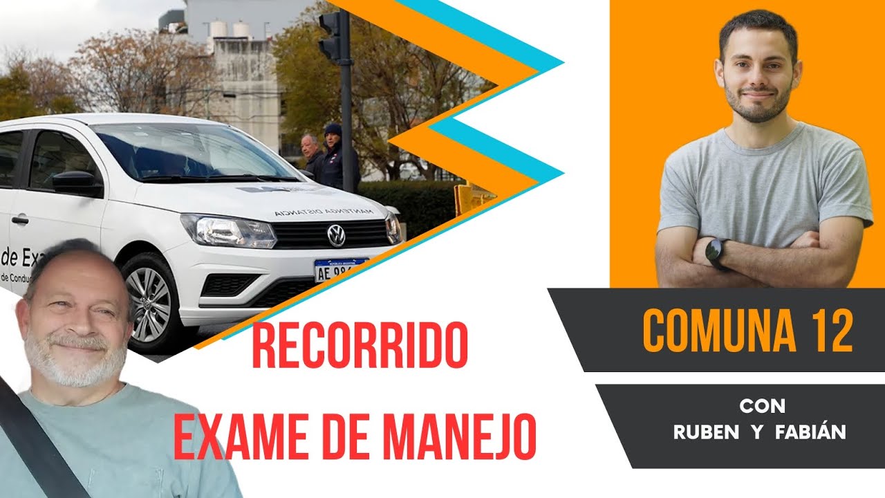 examen de manejo comuna 12 CABA Mayo 2023