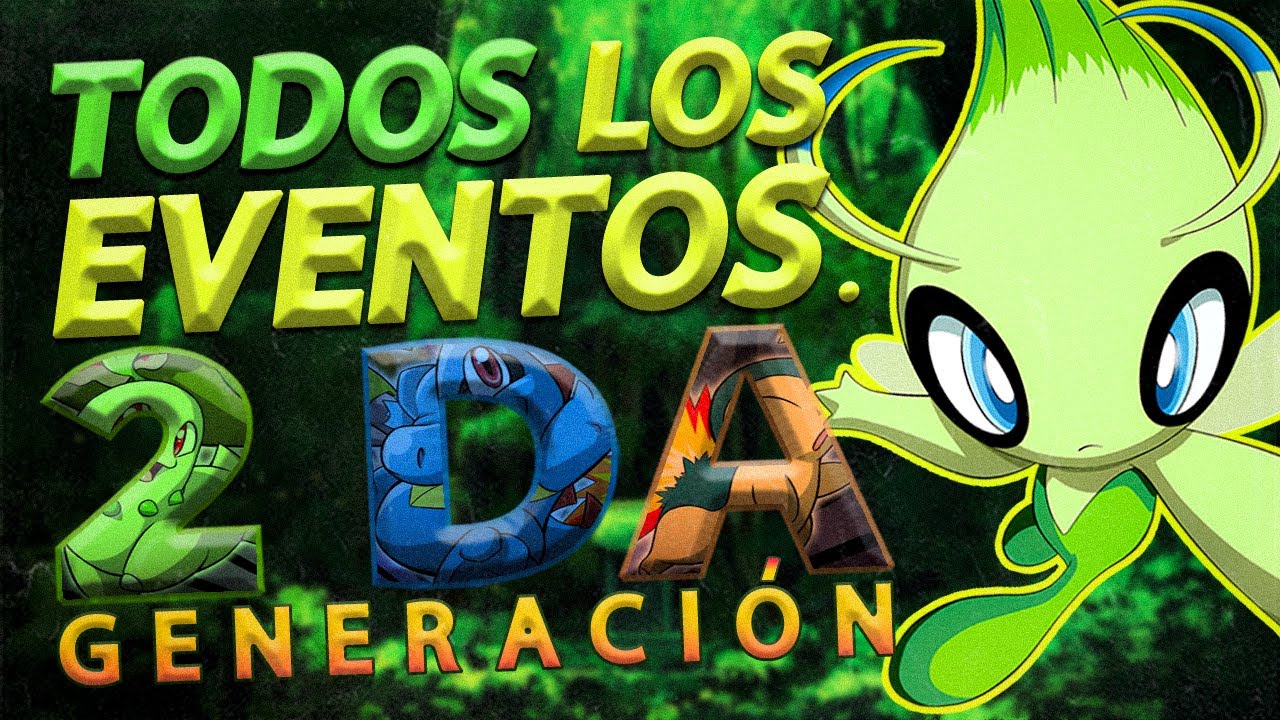 TODOS los eventos de POKÉMON ORO Y PLATA