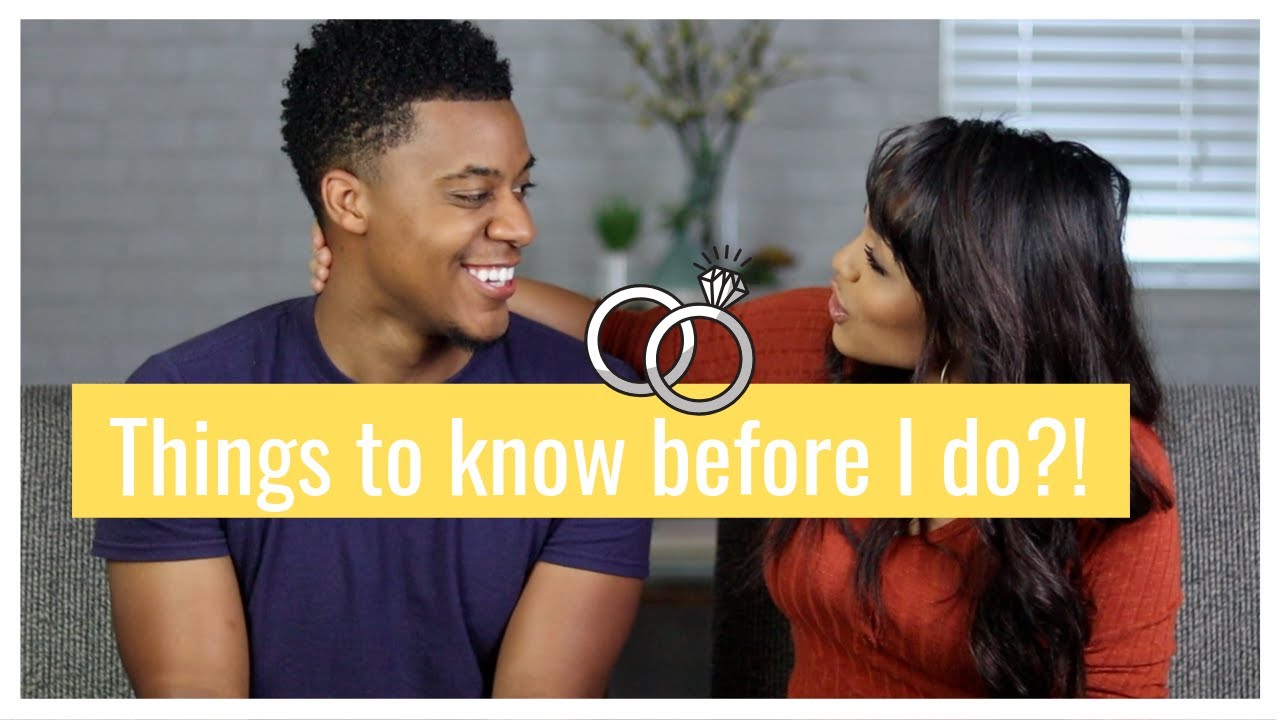 WHAT WE WISH WE KNEW BEFORE GETTING MARRIED